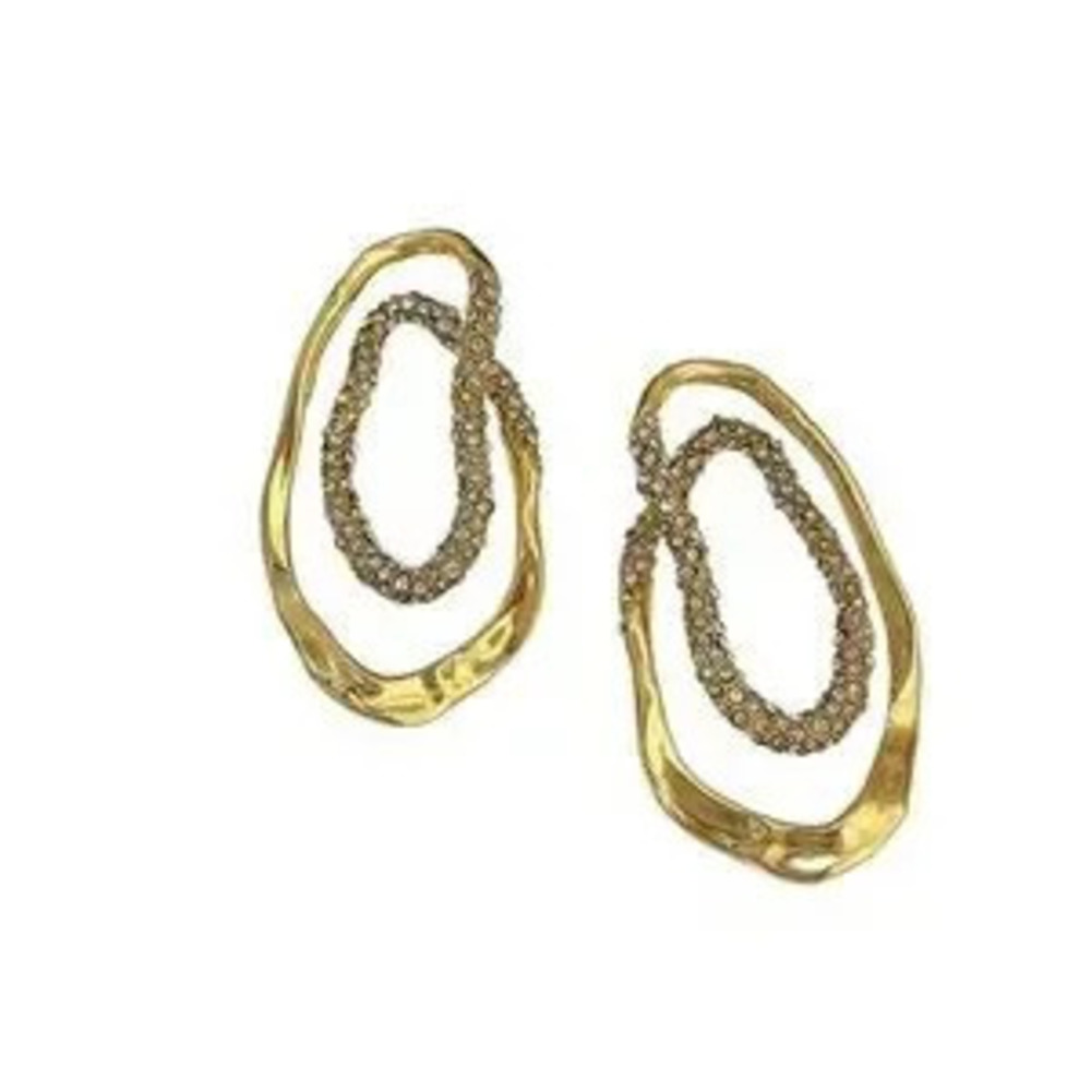 ?? Elegant Earrings with Zirconia ??